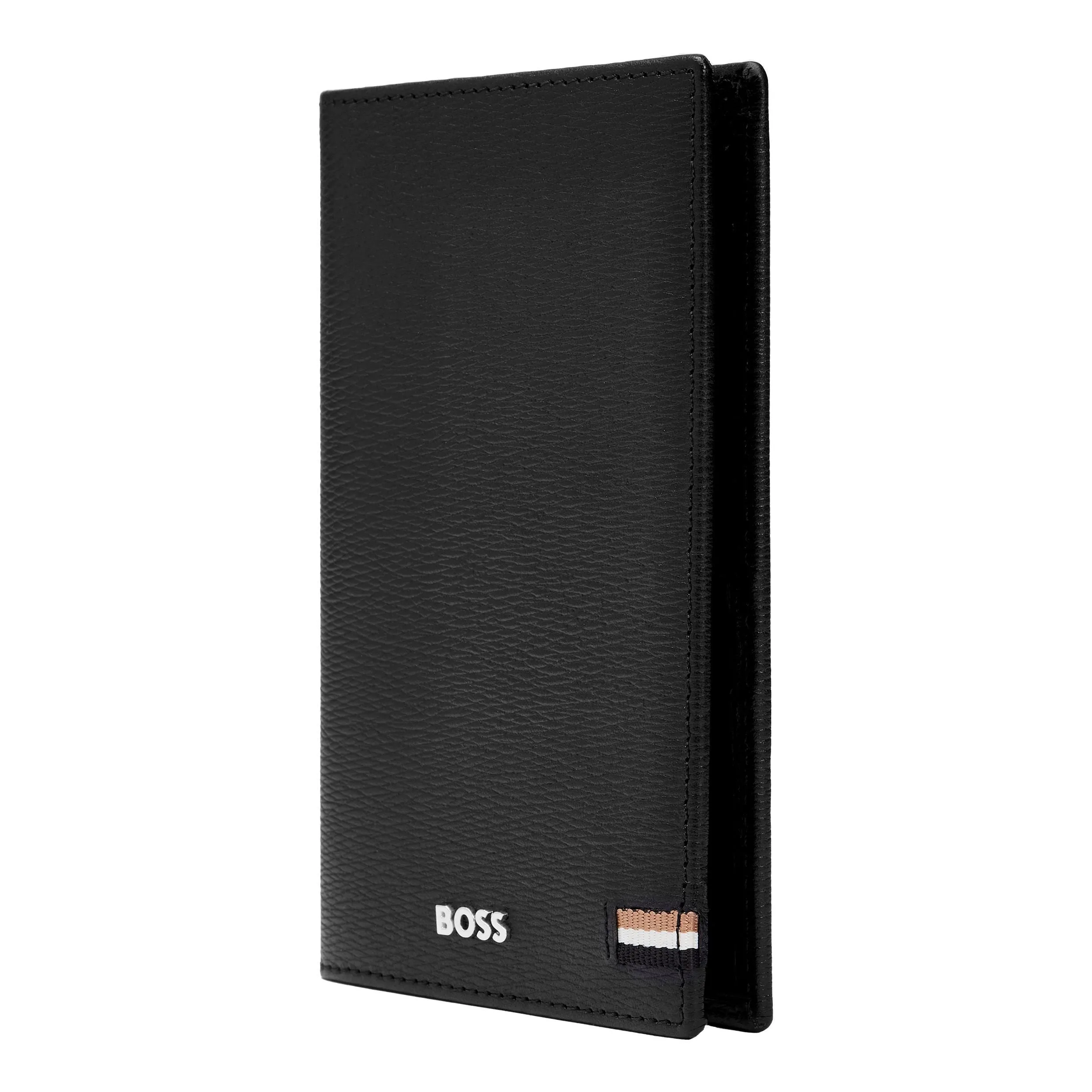 HUGO BOSS HLP421A-Passport holder Iconic Black