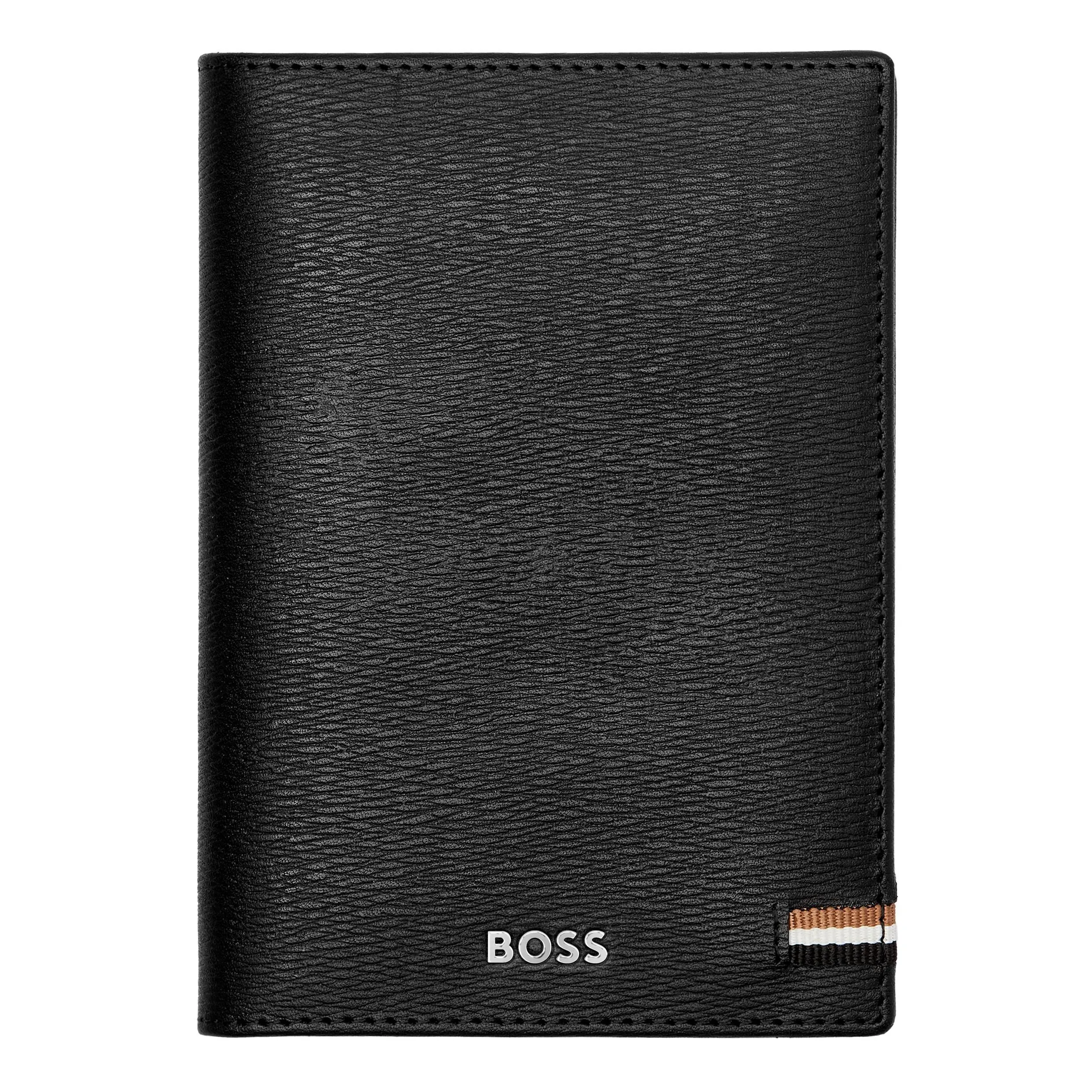 HUGO BOSS HLP421A-Passport holder Iconic Black
