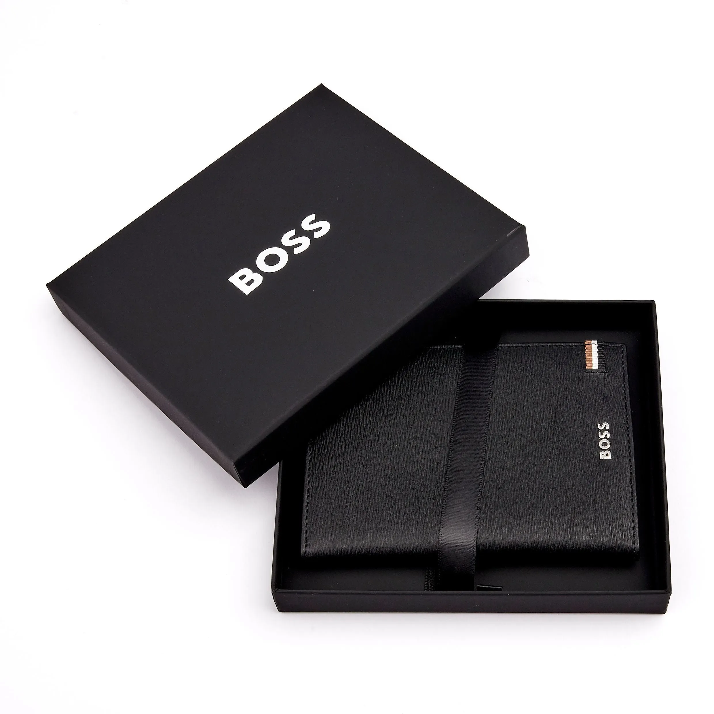 HUGO BOSS HLP421A-Passport holder Iconic Black