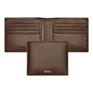 HUGO BOSS HLW403Y-Wallet Classic Smooth Brown
