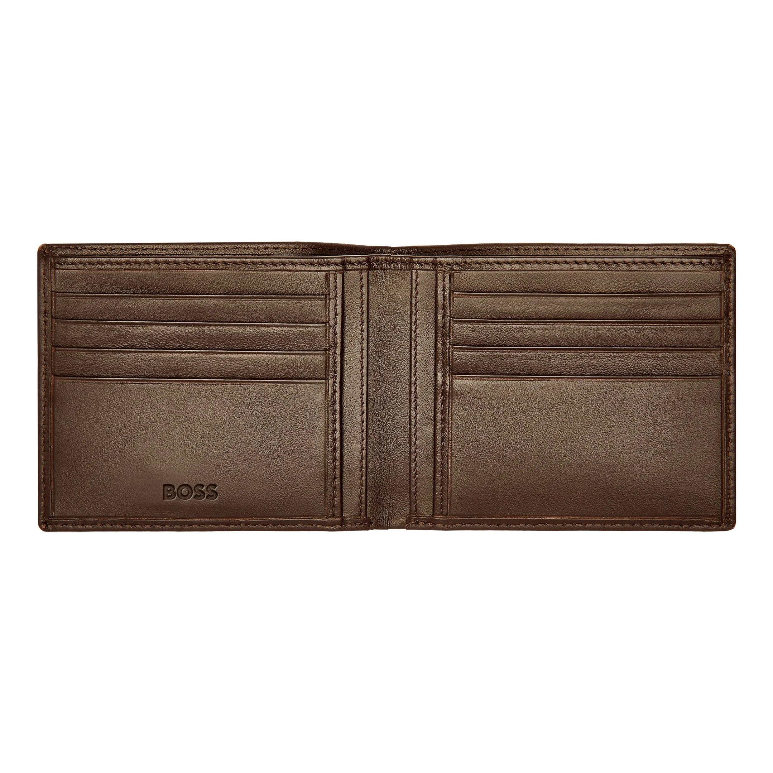 HUGO BOSS HLW403Y-Wallet Classic Smooth Brown
