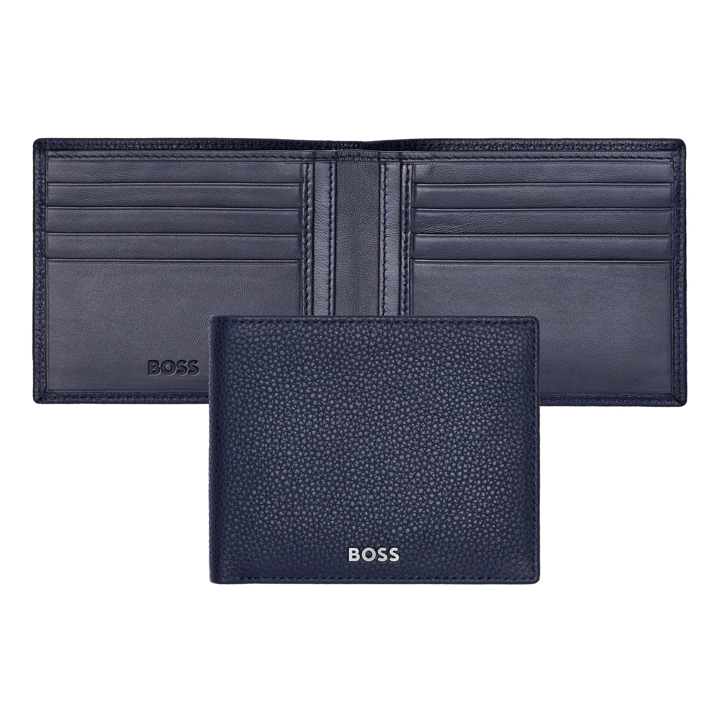 HUGO BOSS HLW416N-Wallet Classic Grained Navy