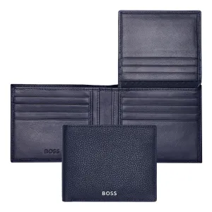 HUGO BOSS HLY416N-Wallet with flap Classic Grained Navy