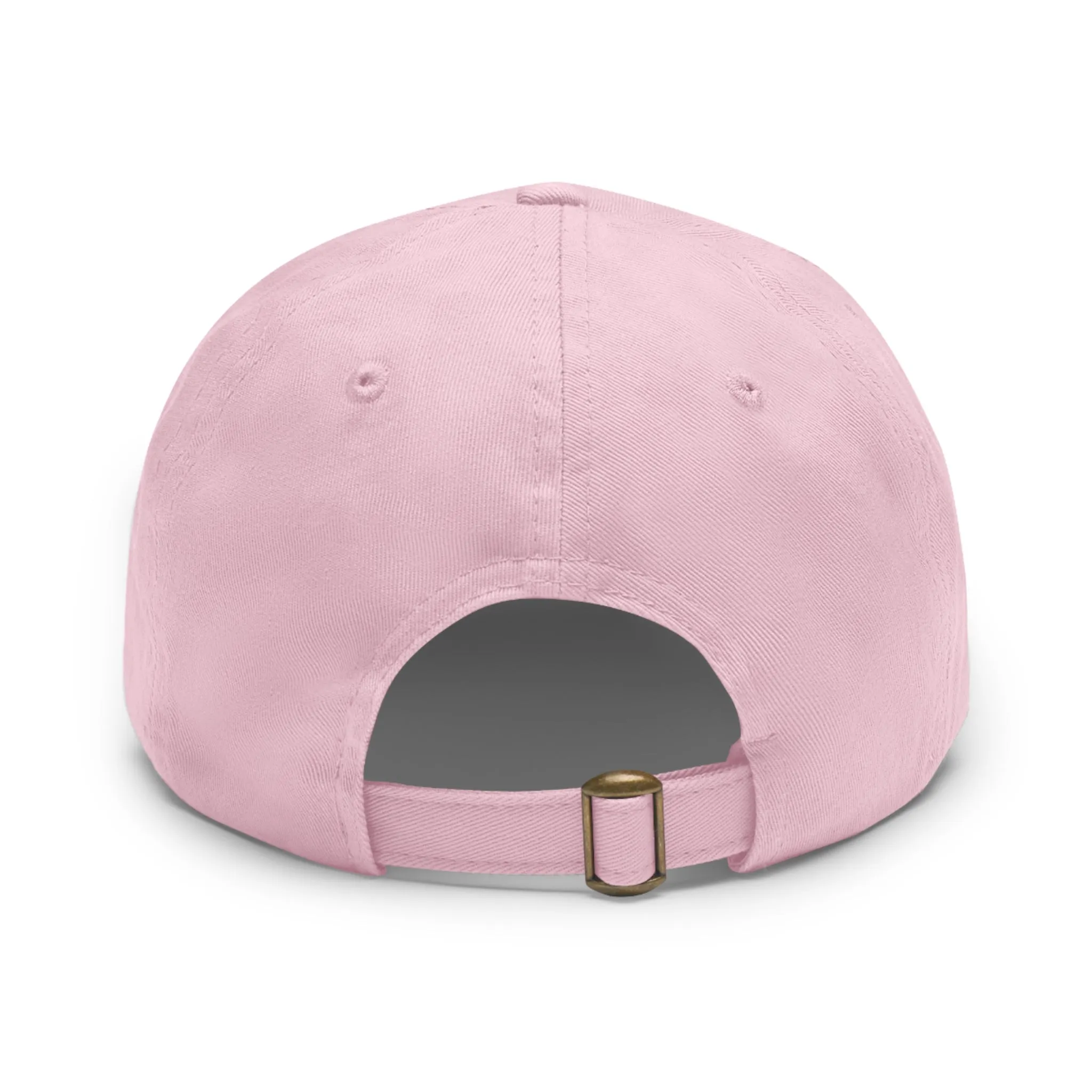 I Sell Real Estate Translated Dad Hat with Leather Patch (Round)