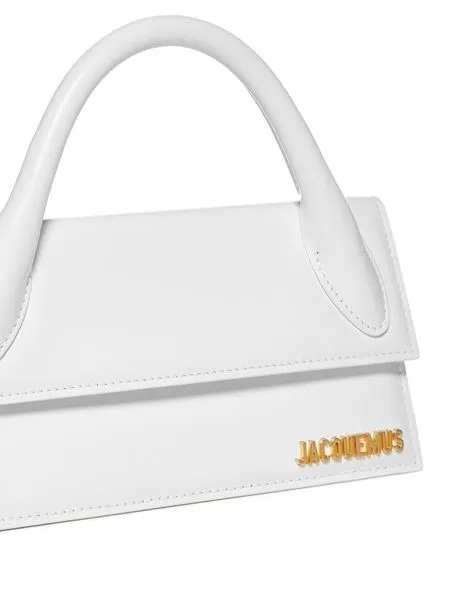JACQUEMUS Mini Chic Leather Shoulder Bag (22cm x 10.5cm x 6cm)