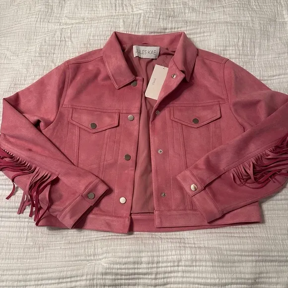 Jules Kae Talia Fringe Jacket - NWT - Size M