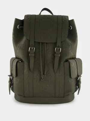 Jumbo GG Leather Backpack
