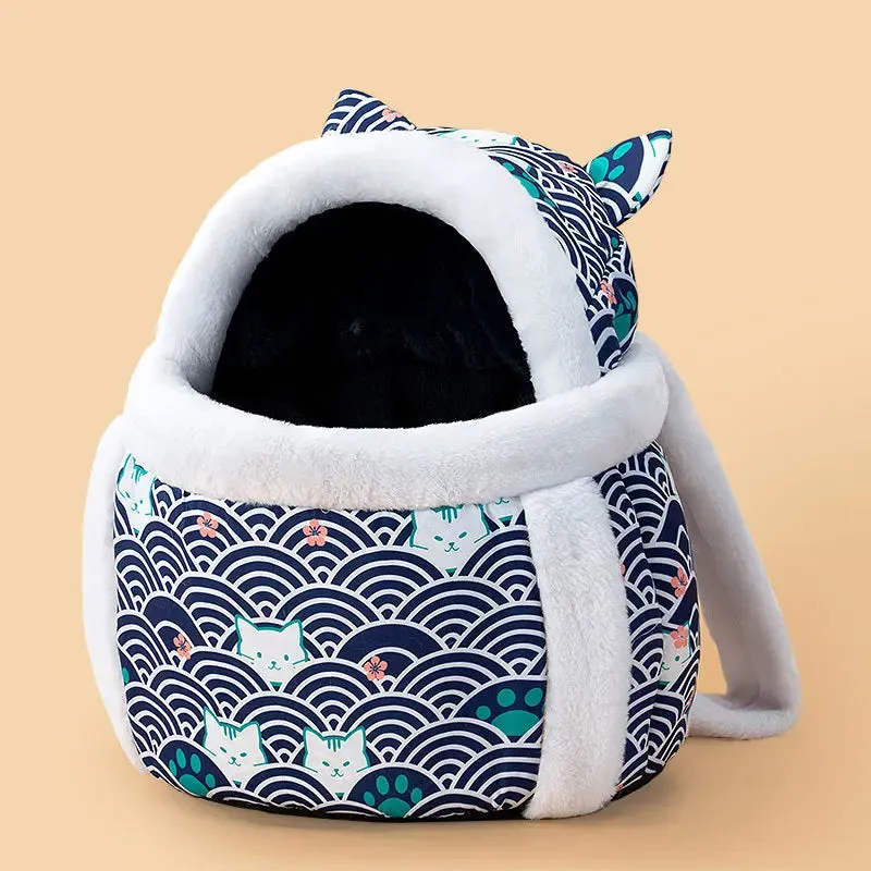 Kawaii Cat & Dog Backpack 🐾✨ | Adorable Multifunctional Pet Carrier for Autumn & Winter 🍂🐱