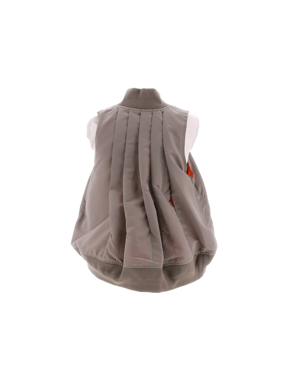 Khaki Asymmetric Bomber Jacket
