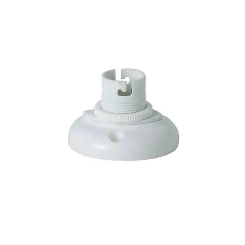 Lamp Holder Nylon Batten B22 White