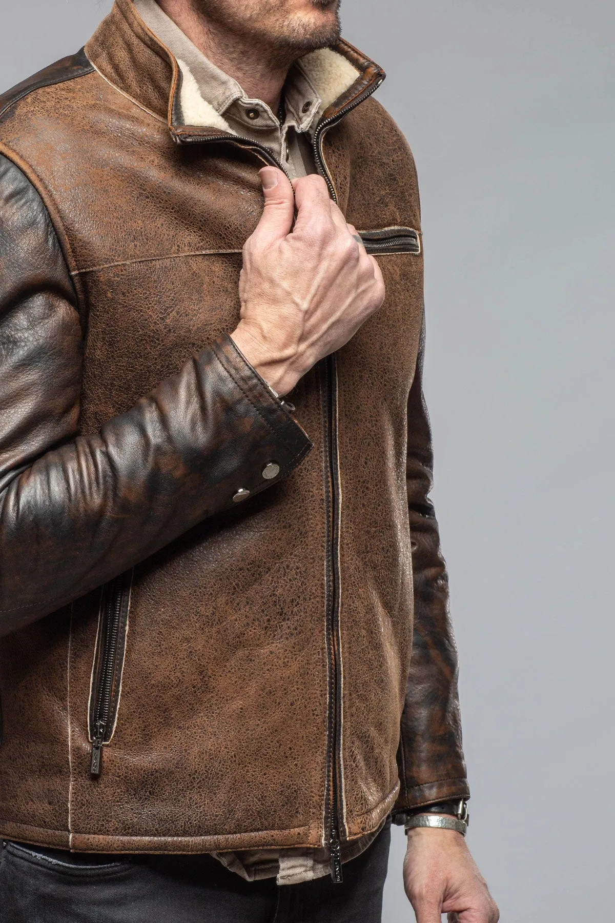 Landon Rust Overdye Shearling