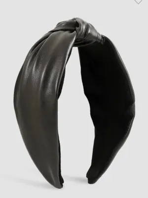 Leather Knotted Headbands
