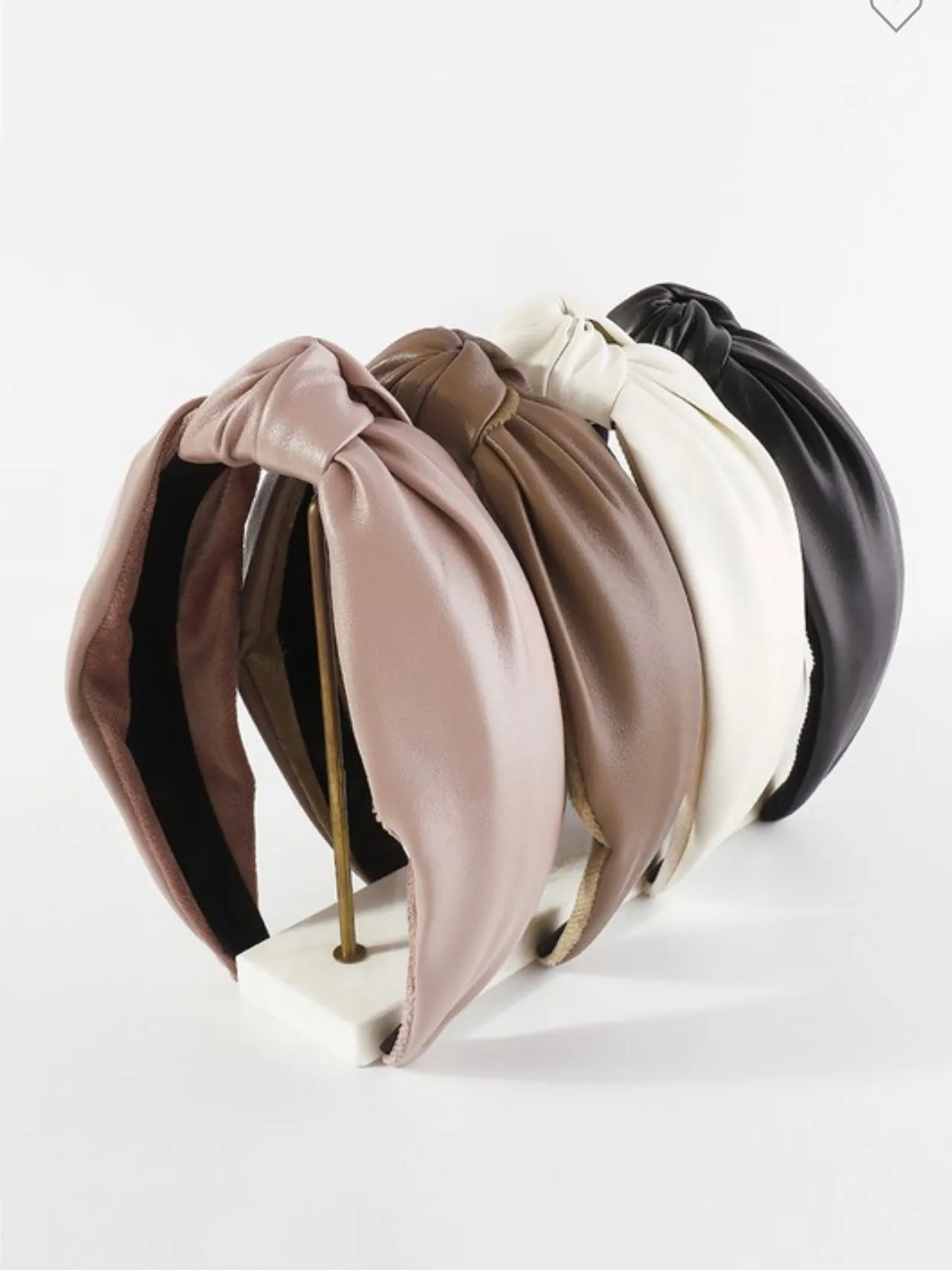 Leather Knotted Headbands
