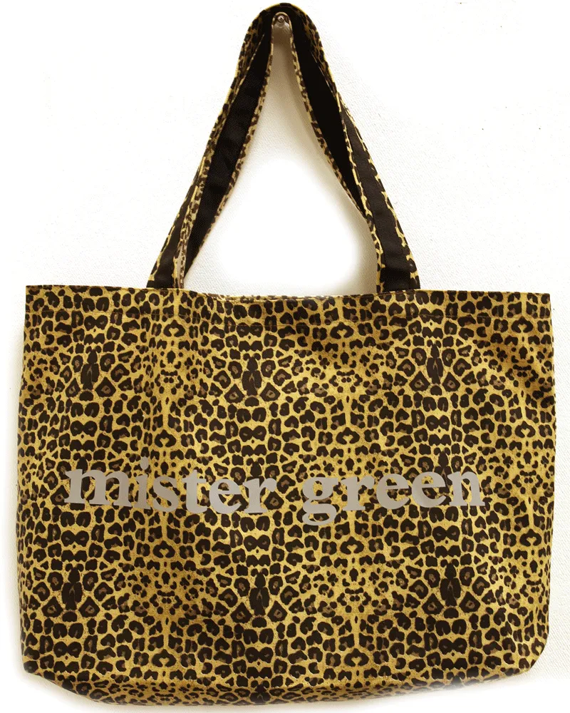 Leopard Shop Tote