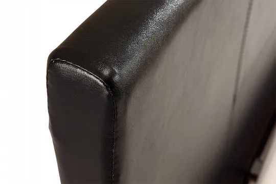 Loft Black PU Leather - Black