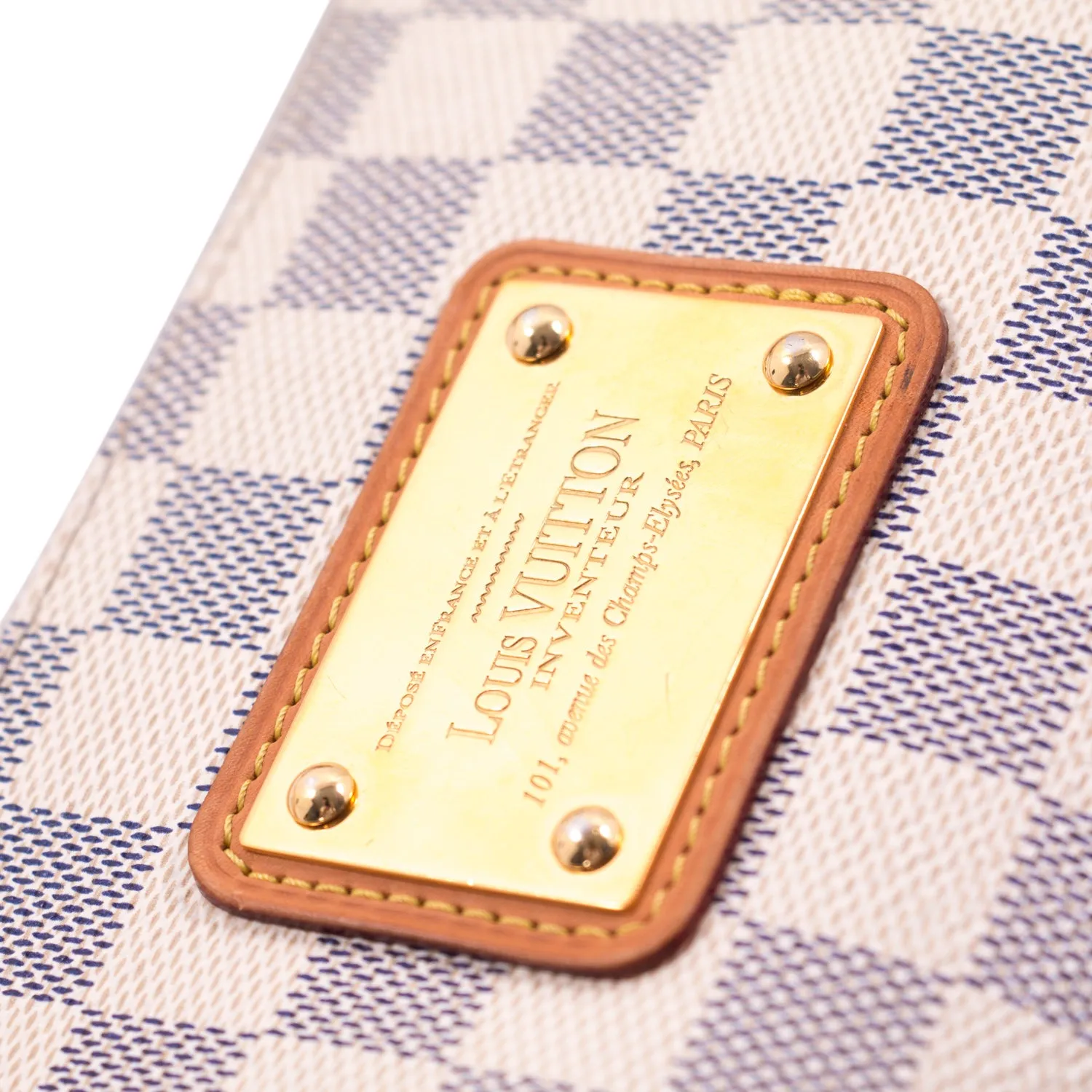 Louis Vuitton Damier Azur Eva Clutch