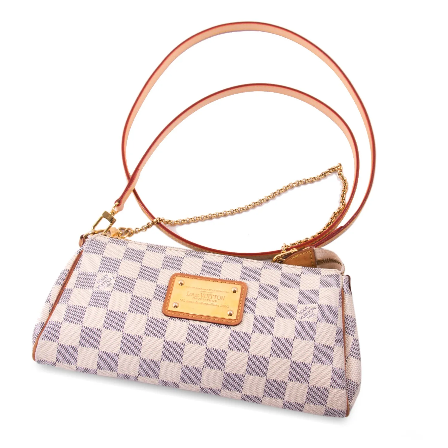 Louis Vuitton Damier Azur Eva Clutch