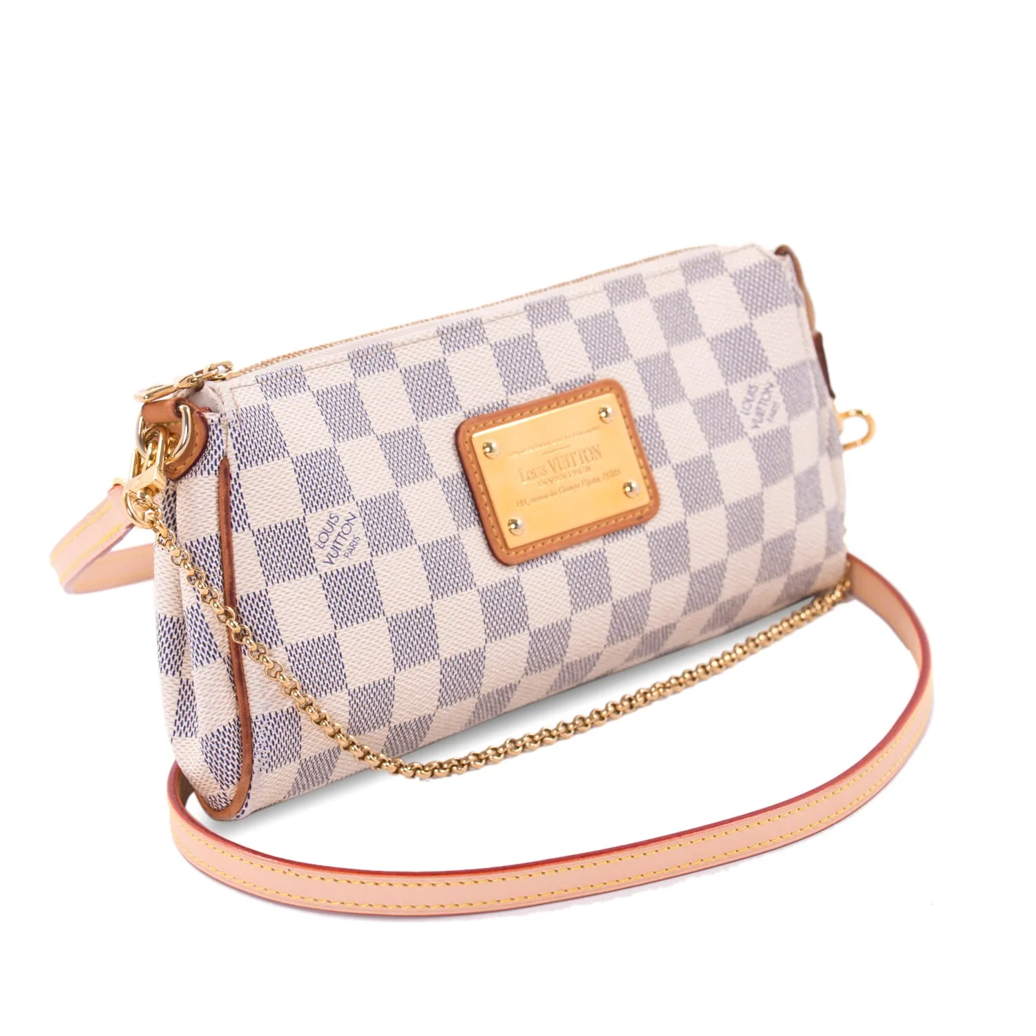Louis Vuitton Damier Azur Eva Clutch