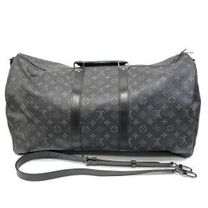 Louis Vuitton Keepall Bandouliere 55 Monogram Eclipse