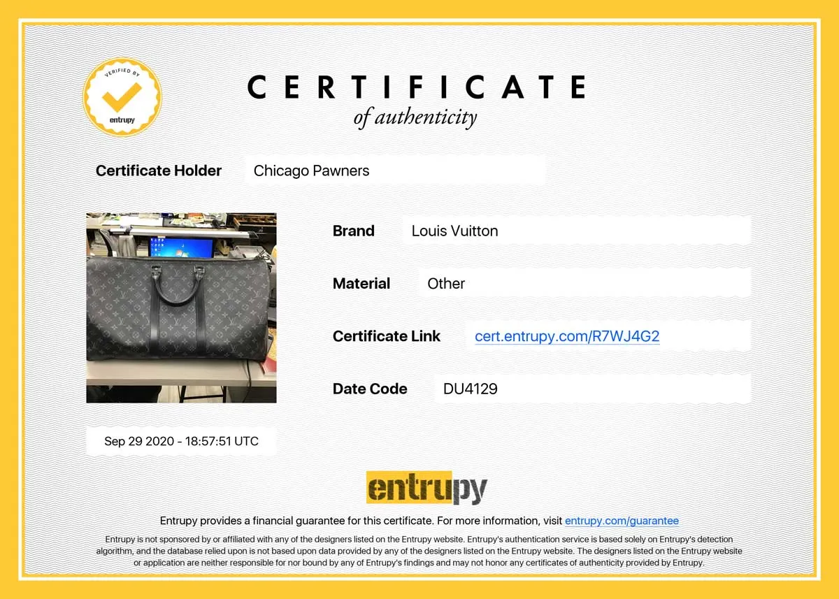 Louis Vuitton Keepall Bandouliere 55 Monogram Eclipse