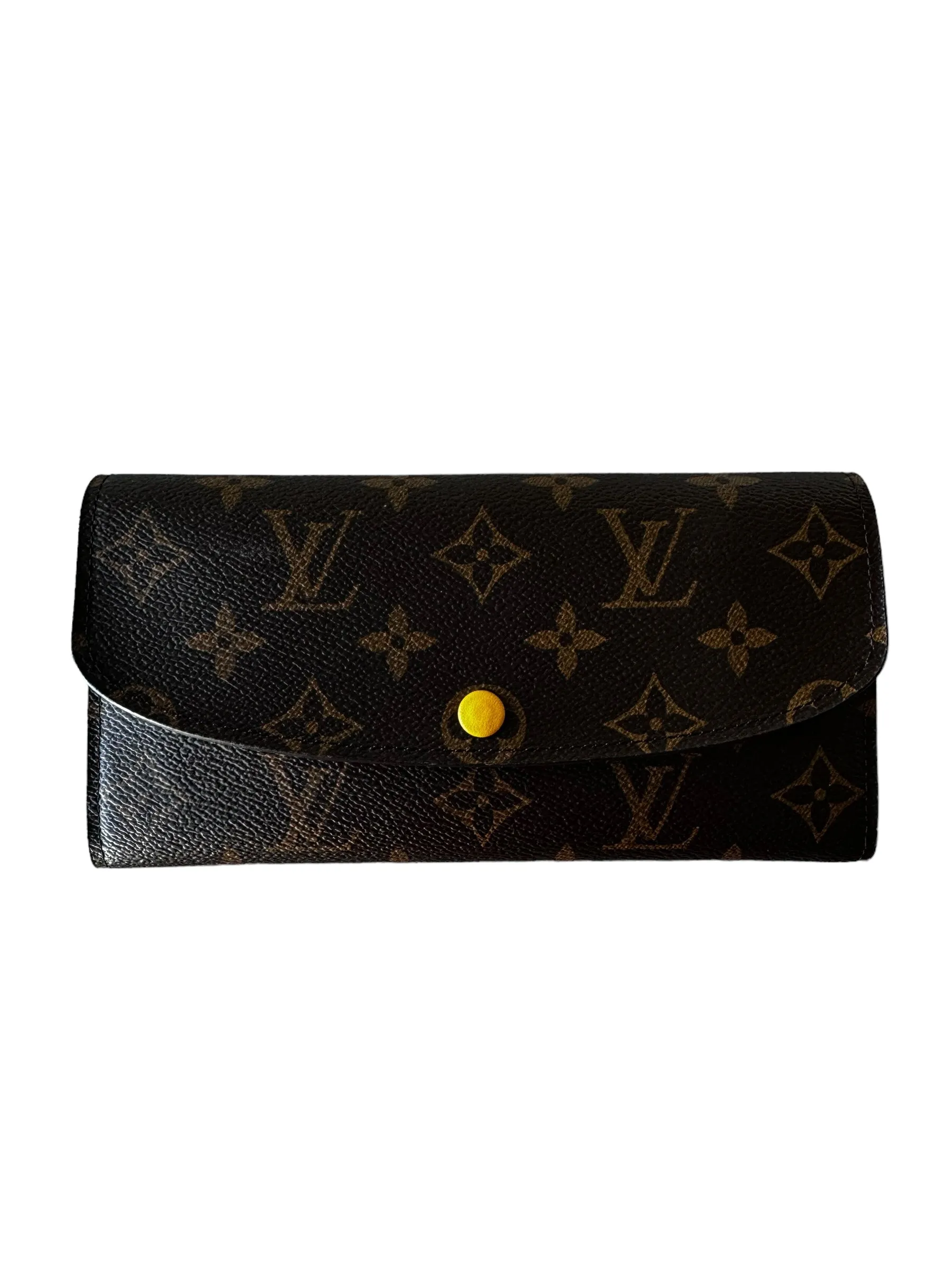 Louis Vuitton Monogram Emilie Wallet Mimosa