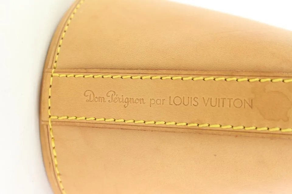 Louis Vuitton Vachetta Leather Dom Perignon Bottle Bag Wine Case Champagne 943lvs416