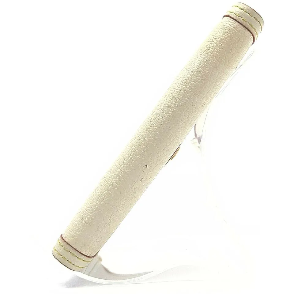 Louis Vuitton White Suhali Leather Small Ring Agenda PM Diary Cover 863193