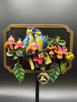 Love Birds Brooch