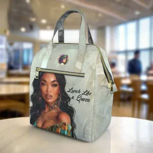 Lunch Like a Queen Portable Insulated Lunch Bag