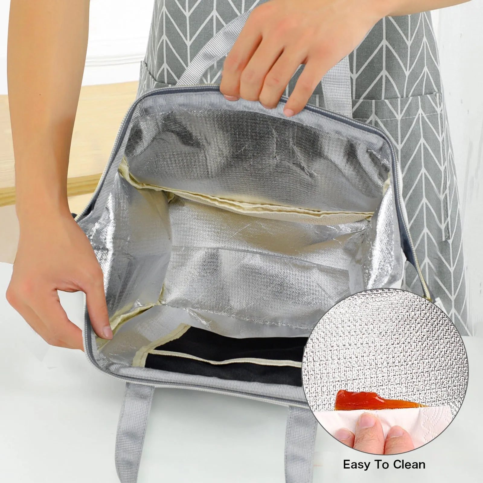 Lunch Like a Queen Portable Insulated Lunch Bag