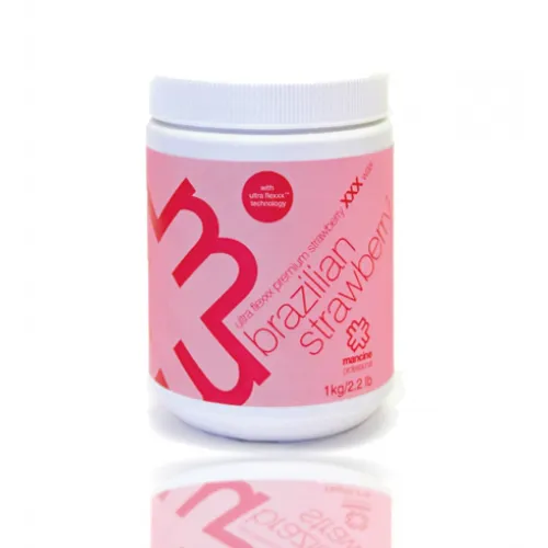 Mancine Ultra Flexxx Brazilian Strawberry Strip Wax 800gm