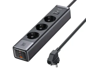 Mcdodo 6-in-1 30W GaN Surge Protection Power Strip