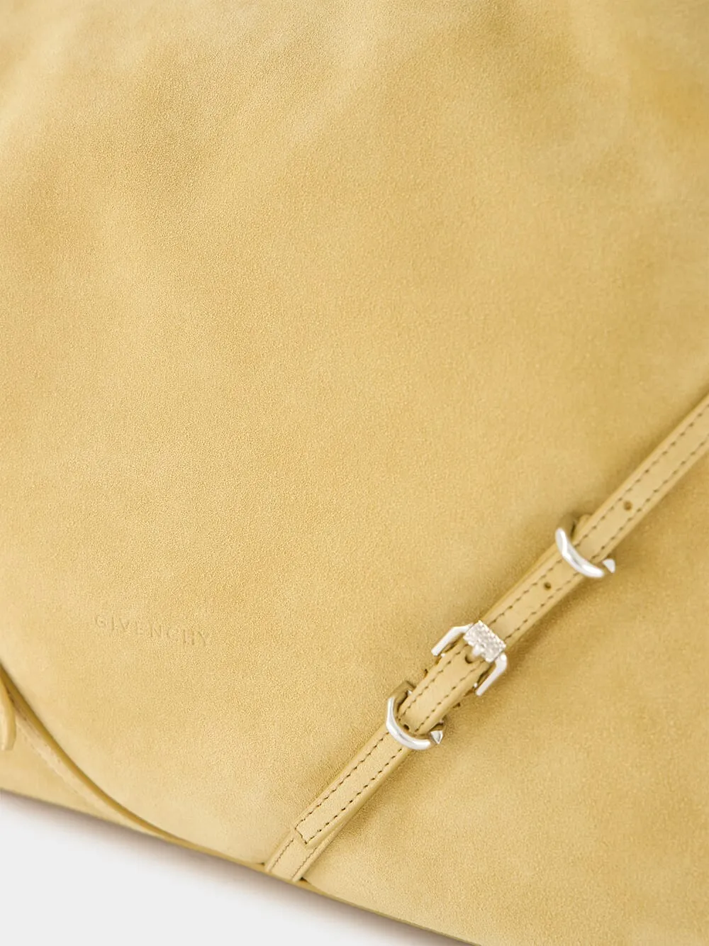 Medium Voyou Suede Chain Bag