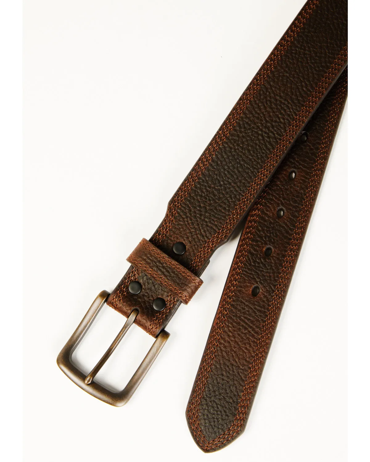 Men's Tapered Leather Work Belt