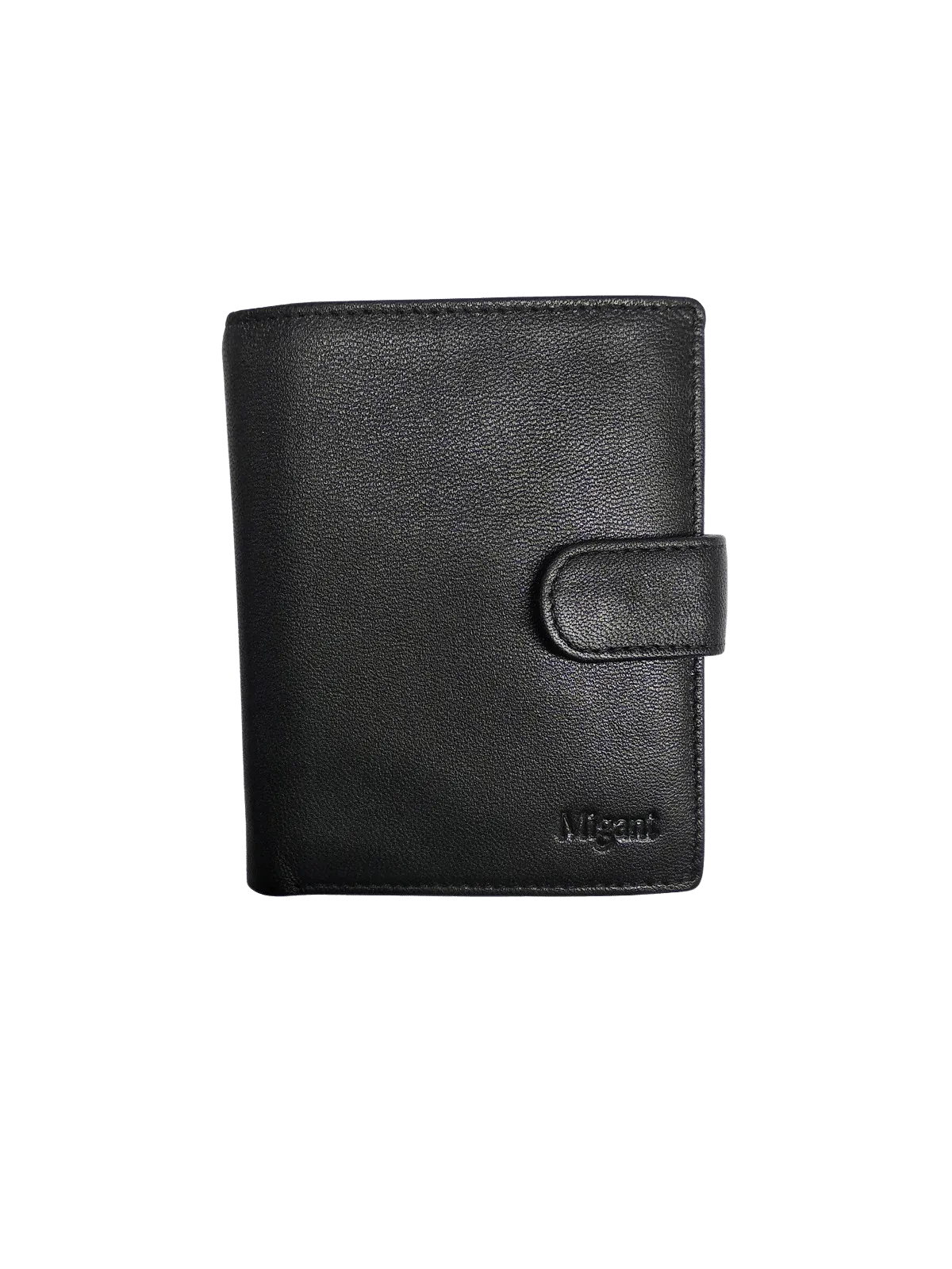 Migant Design Black men wallet leather 6450