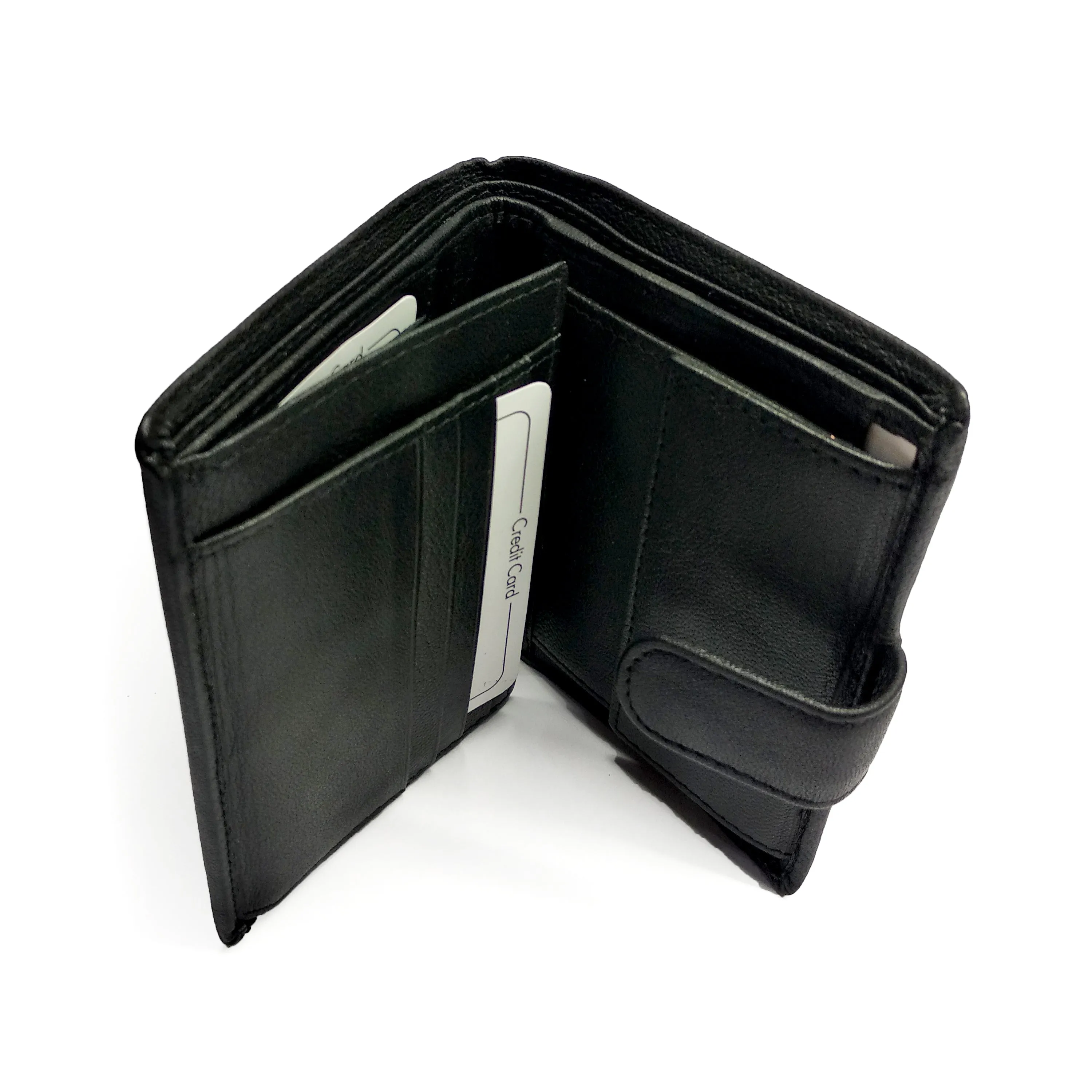 Migant Design Black men wallet leather 6450
