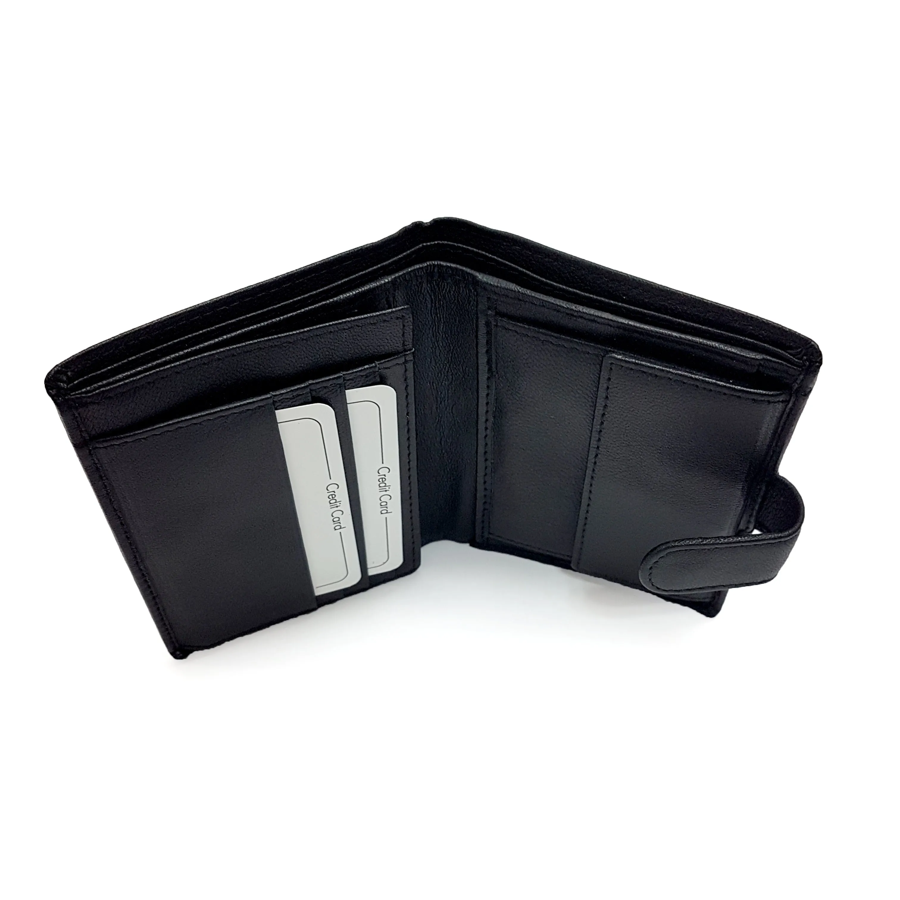 Migant Design Black men wallet leather 6450