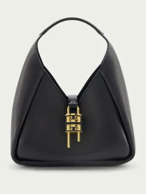 Mini G-Hobo Bag In Grained Leather
