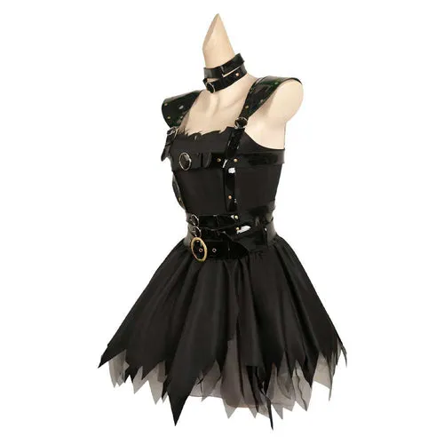 Miss Scissor Black Cosplay Dress