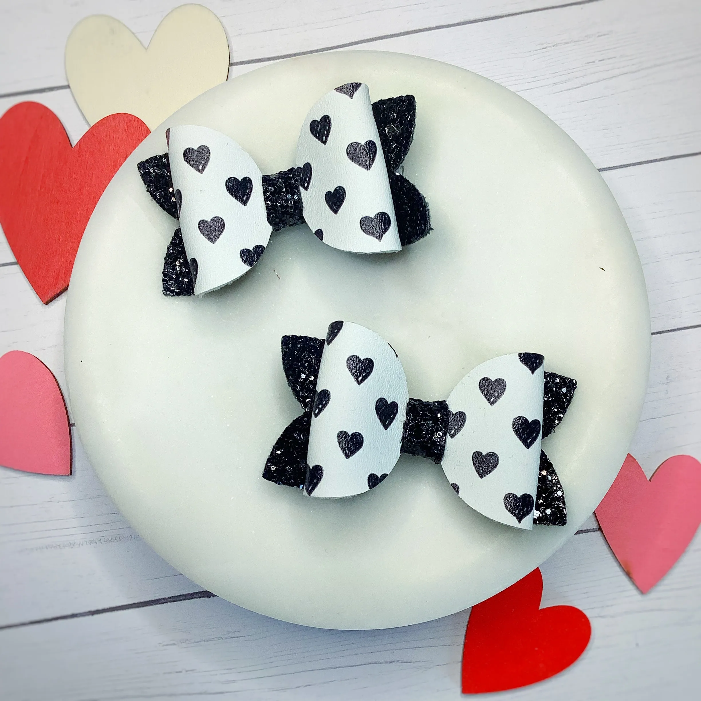 Monochromatic Love Riley Bow and 3.5” Bow Collection