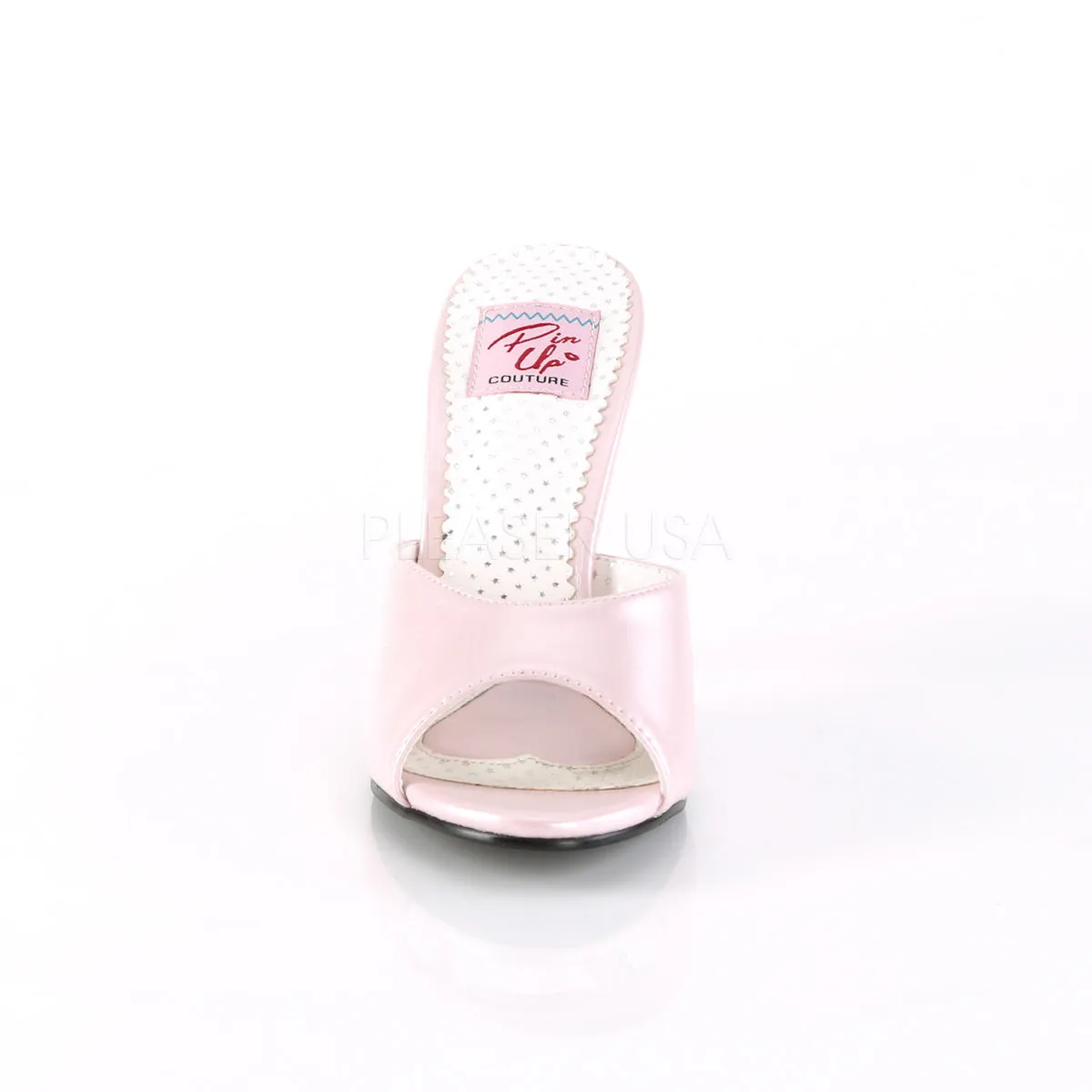 MONROE-05  Pink Faux Leather