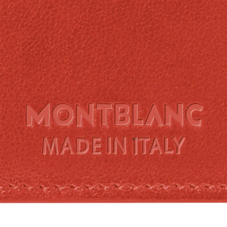 Montblanc soft continental nano coral 198009 portfolio