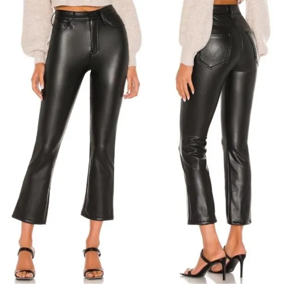 MOTHER The Insider Ankle in Faux Show Black size 30Style No. 1327-771High rise