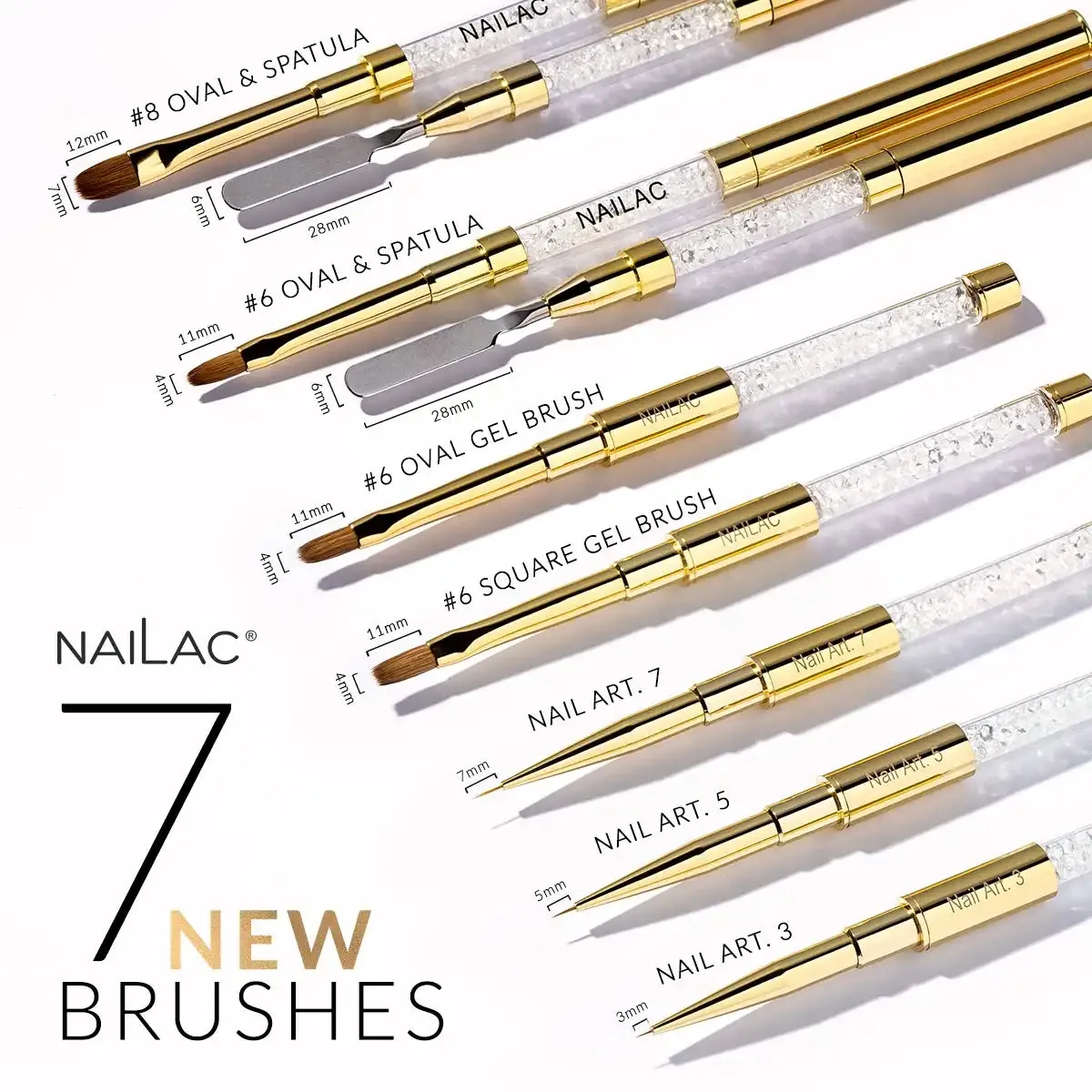 NaiLac Nail Art Brush 7