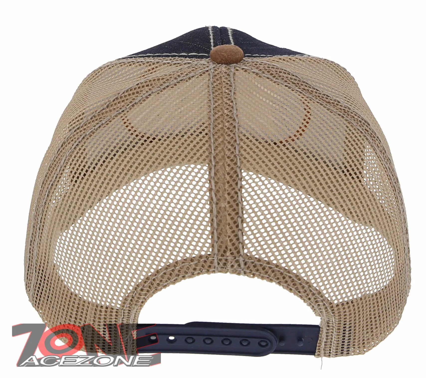 NEW! COW SKULL BULL HEAD RODEO HORSE SHOE STAR TRUCKER BALL CAP HAT BLUE JEAN
