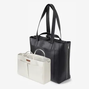 NEW Ida Tote   Organiser (Vegan) Black
