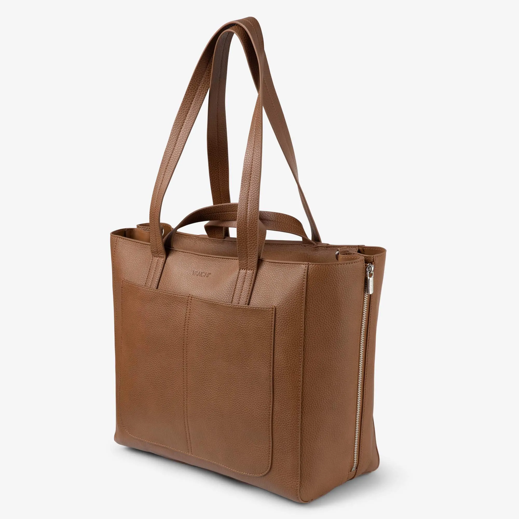 NEW Ida Tote   Organiser (Vegan) Tan