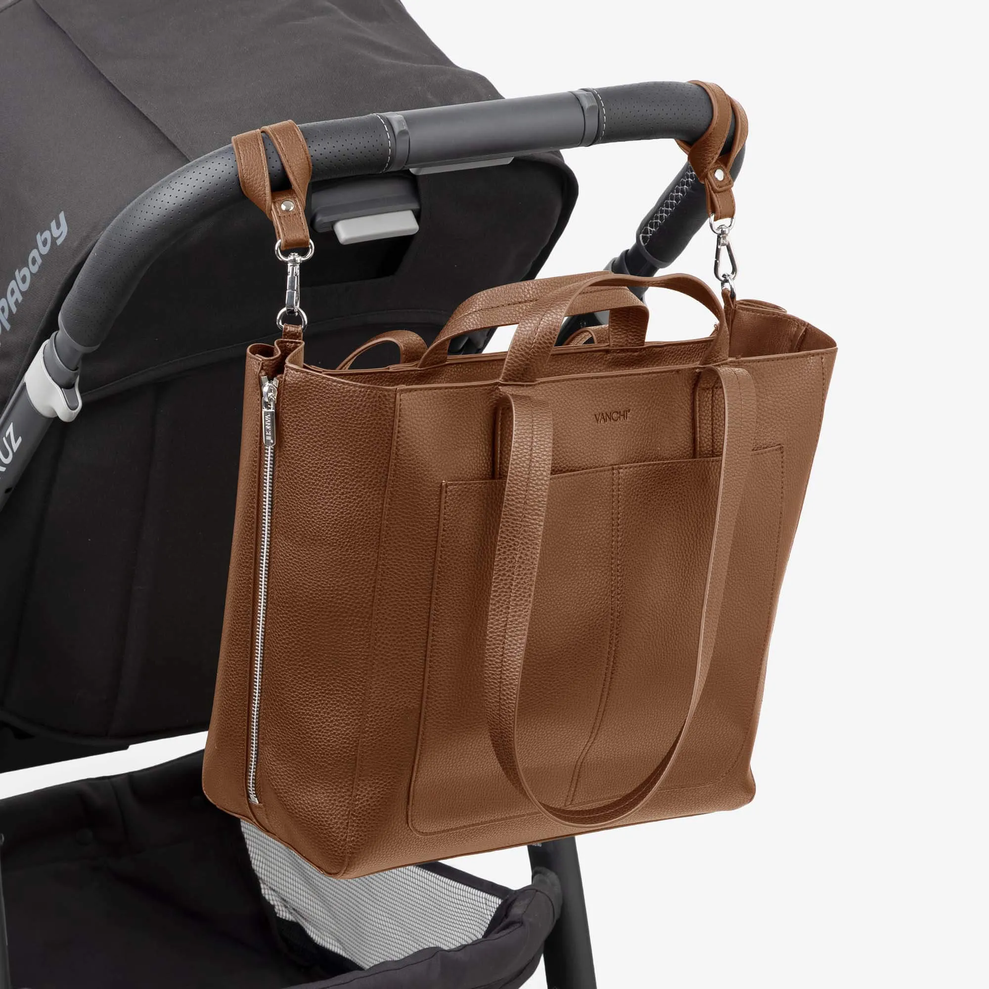 NEW Ida Tote   Organiser (Vegan) Tan