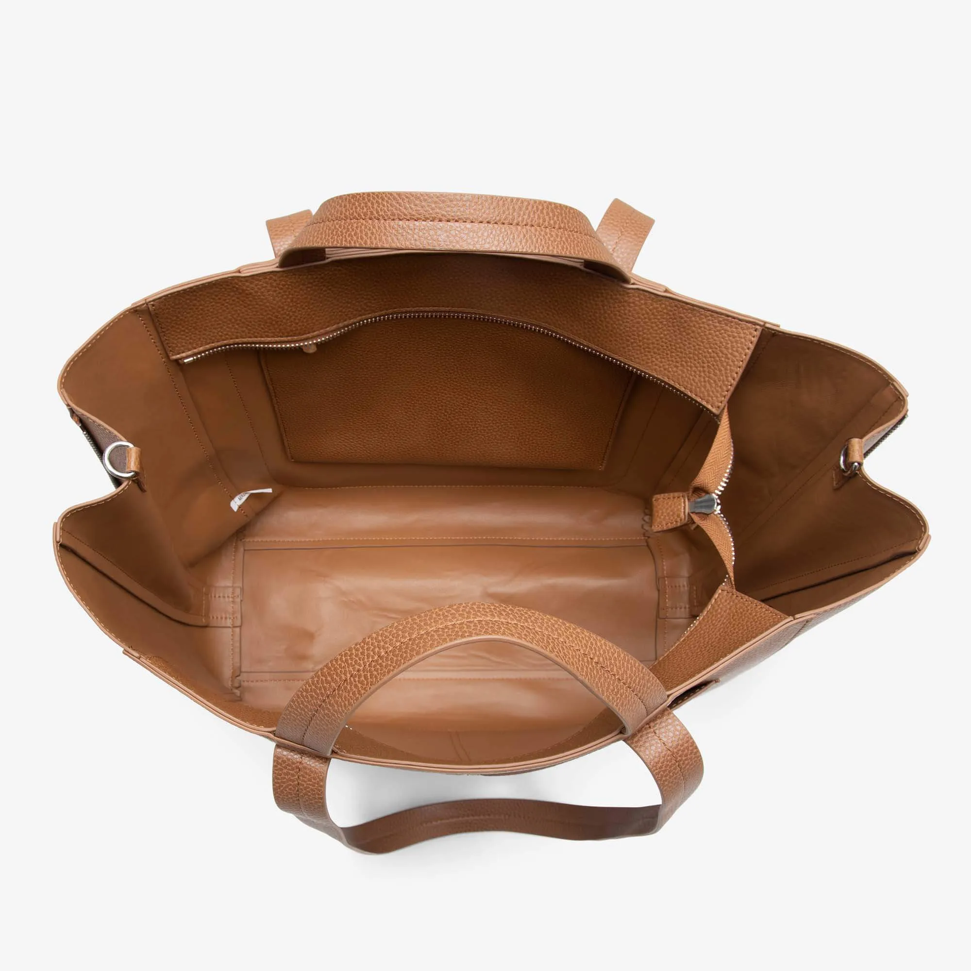 NEW Ida Tote   Organiser (Vegan) Tan