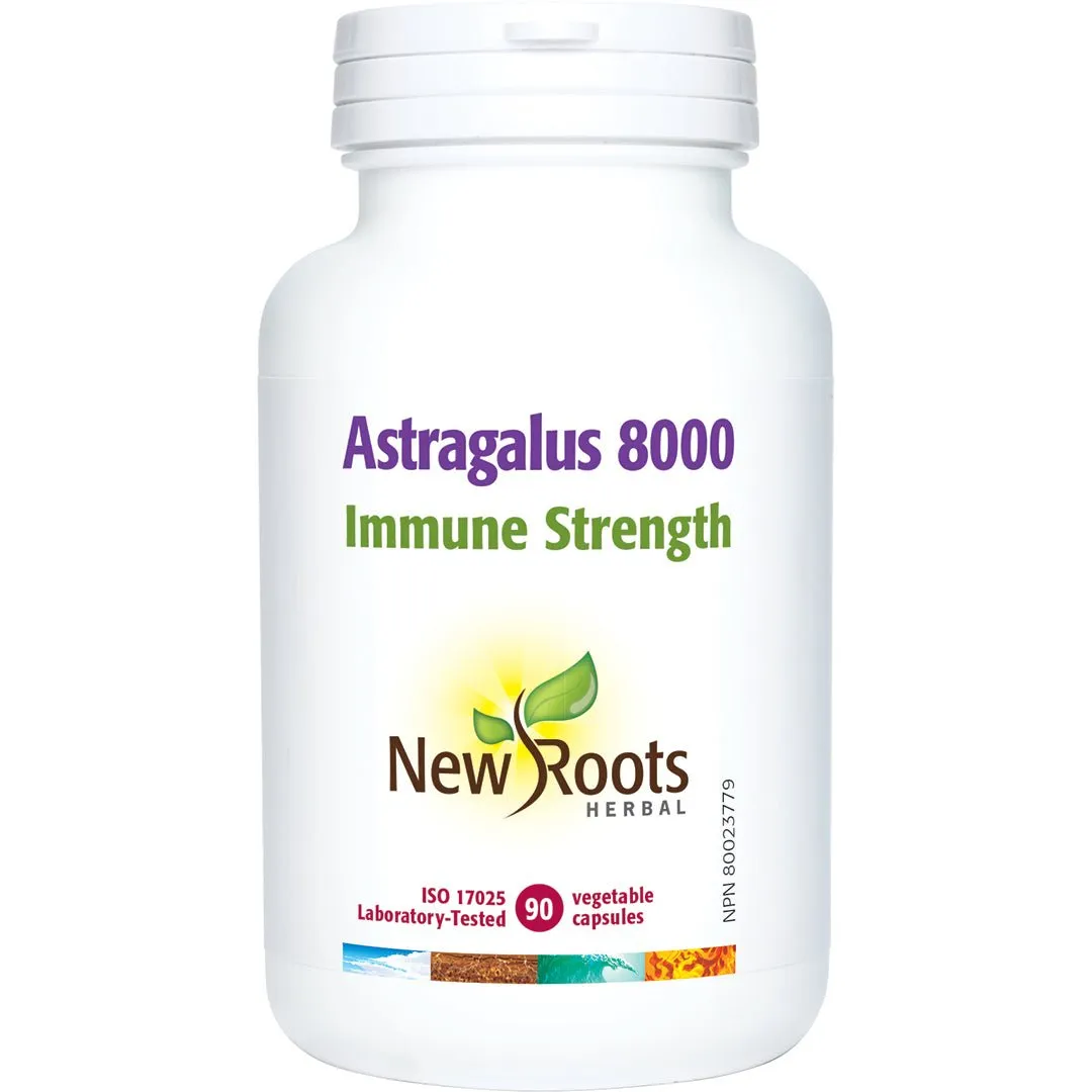 New Roots Astragalus 8000 90 Veg Capsules